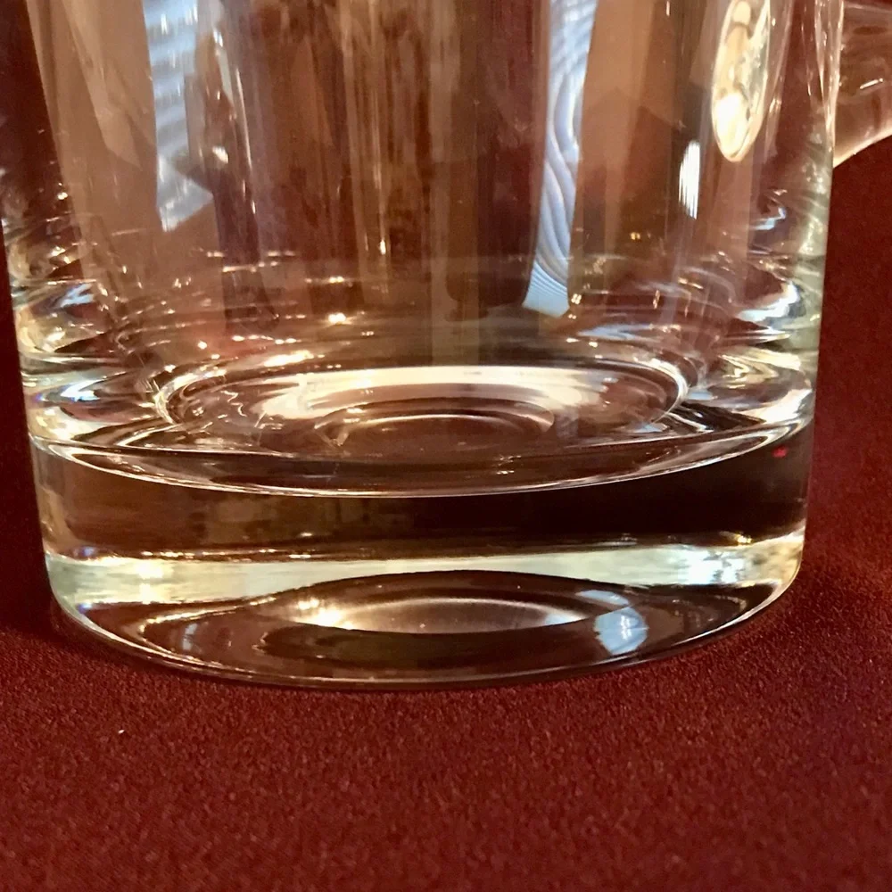 Williams Sonoma Tall Glass Pitcher